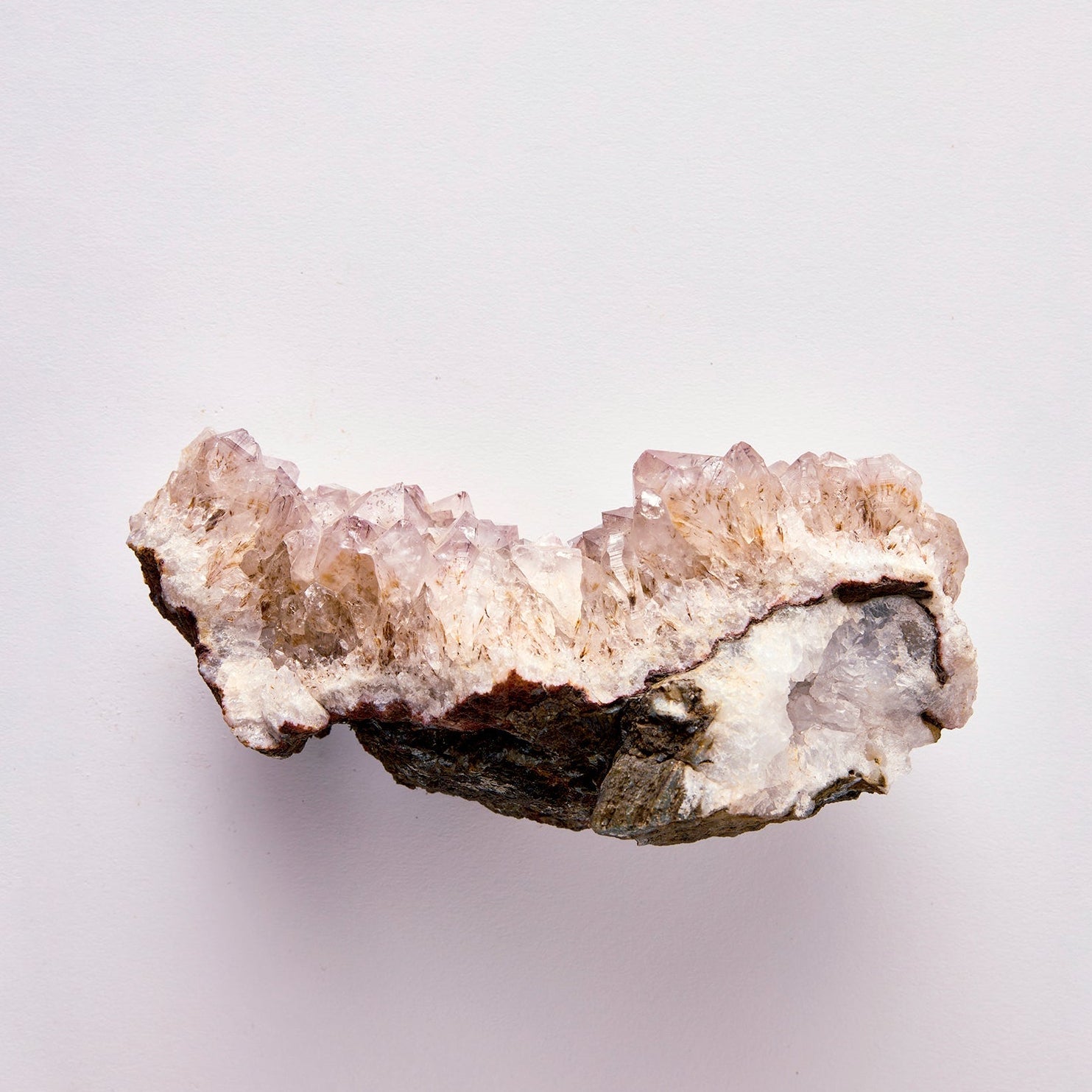 Mineral on a light gray background