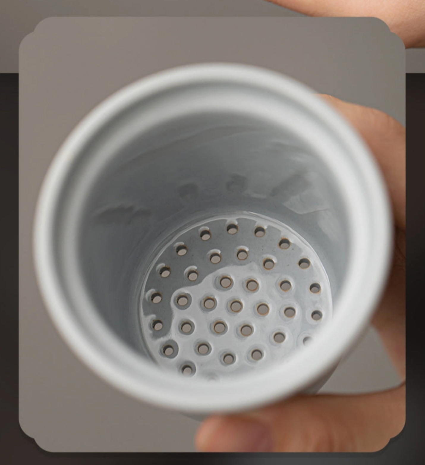 Hand-Painted Travel Teapot Gaiwan Set